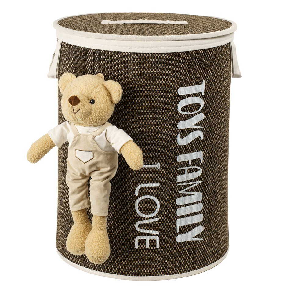Basket Bear XL, bamboo, H52cm, D40cm
