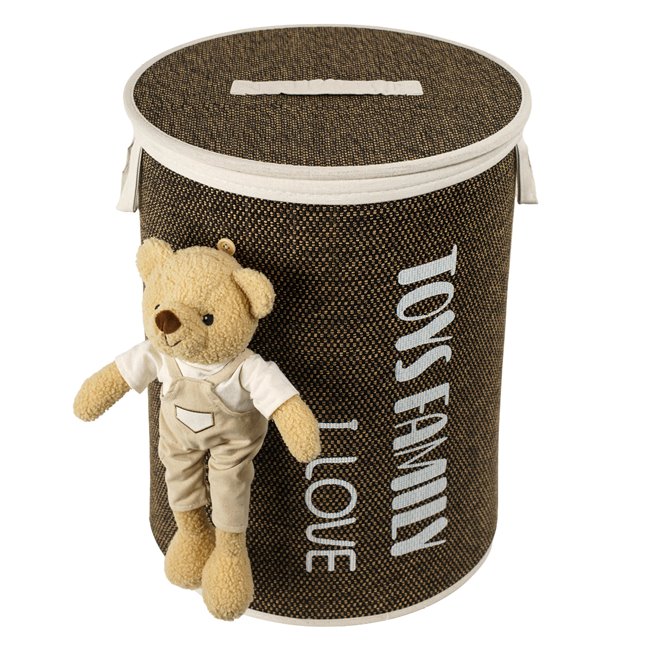 Basket Bear XL, bamboo, H52cm, D40cm