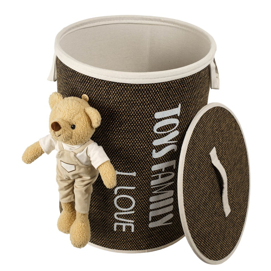 Basket Bear XL, bamboo, H52cm, D40cm