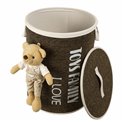 Basket Bear XL, bamboo, H52cm, D40cm