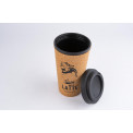 Double wall coffee mug Cork, 500ml, H17.5cm, D9cm
