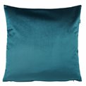 Decorative pillowcase French velvet 659, dark turquoise, 45x45cm