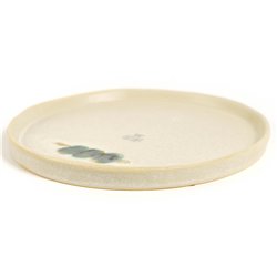 Plate Olives, ceramic, D18cm H1.5cm