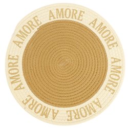 Placemate Amore, beige/cream, D38cm, H0.6cm