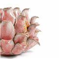 Candle holder Pink, ceramic, H10.5x14.5x14.5cm
