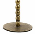Candle stick Brown L, metal, brass color, H33.5cm, D10cm