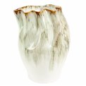 Vase Green L, stoneware, H30x22.5x20.5cm