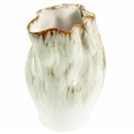 Vase Green L, stoneware, H30x22.5x20.5cm