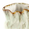 Vase Green L, stoneware, H30x22.5x20.5cm