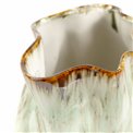 Vase Green L, stoneware, H30x22.5x20.5cm