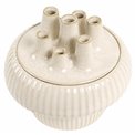Vase White, stoneware, H20.5cm, D22cm