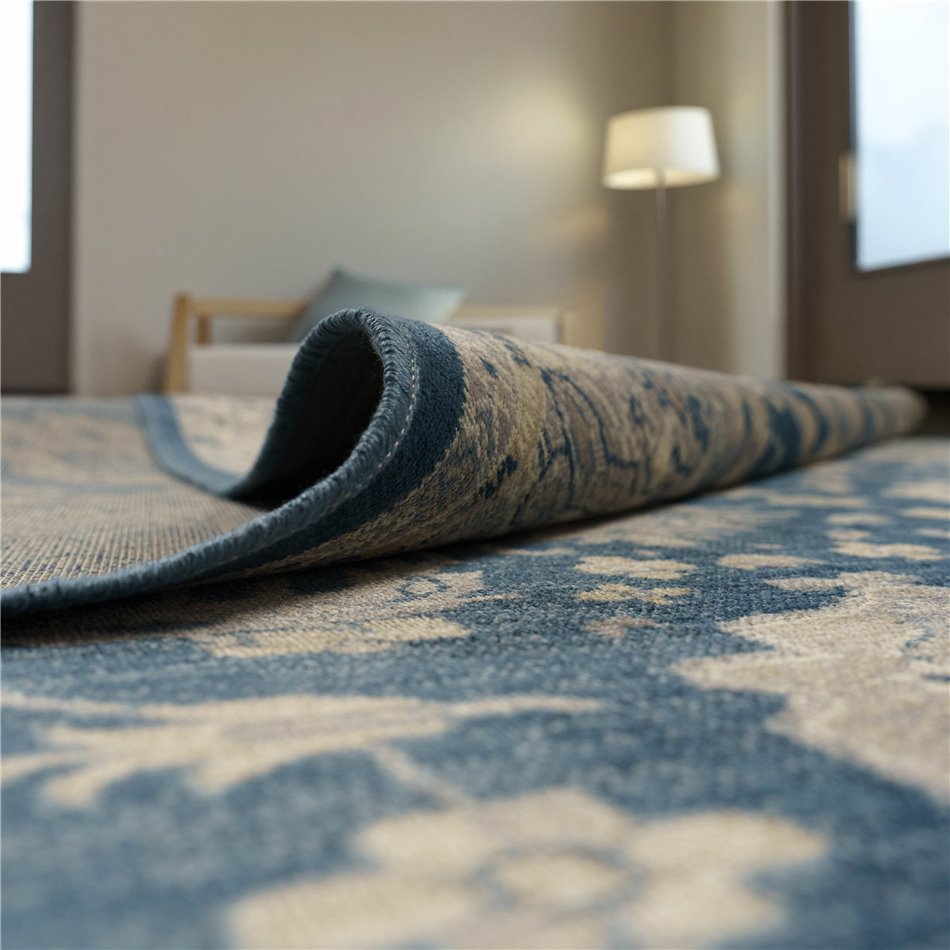 Carpet Neston, blue/grey, 160x230cm