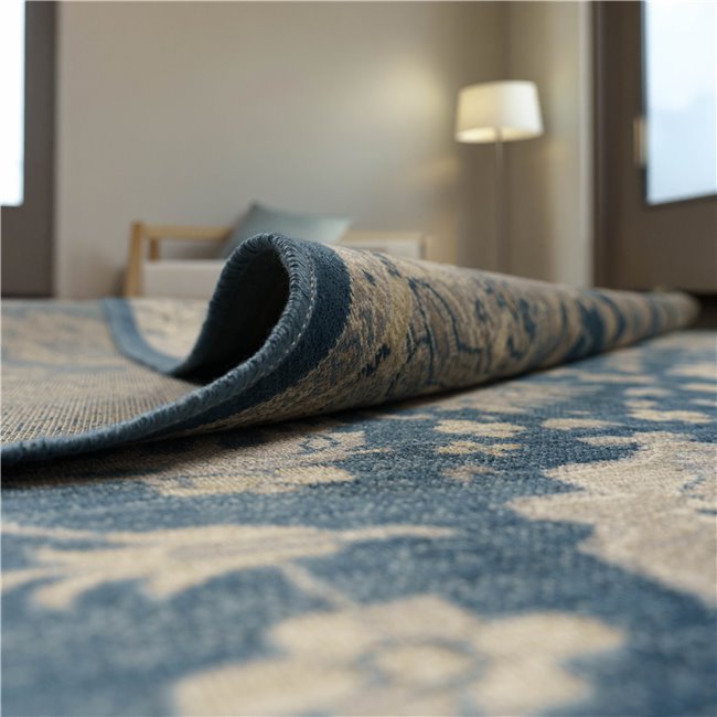 Carpet Neston, blue/grey, 160x230cm