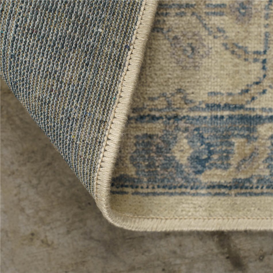 Carpet Nicola, blue/beige, 100x140cm