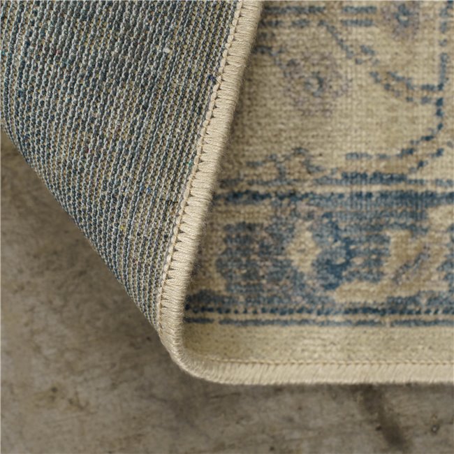 Carpet Nicola, blue/beige, 100x140cm