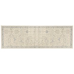 Carpet Nicola, blue/beige, 67x210cm