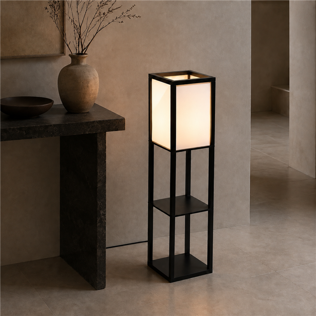 Floor lamp Medeja, H100cm D24cm, E27 40W(MAX)