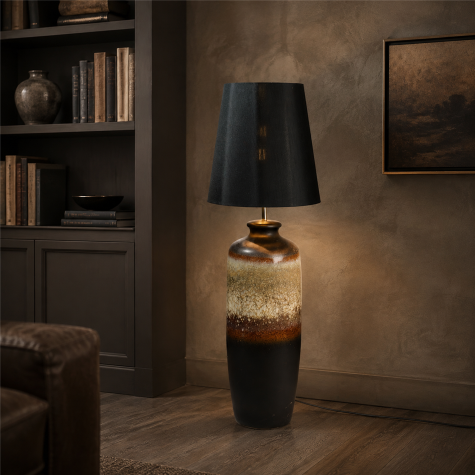 Floor lamp Narro II, H133, D43cm, E27 60W(MAX)