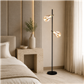 Торшер Rigonda amber, H155x40x25cm, LED 10.8W, 3000K, 1450lm