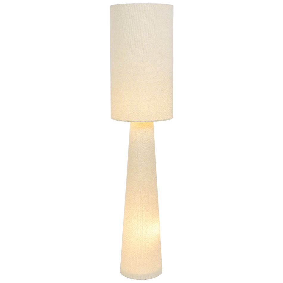 Торшер Solal, кремового цвета, H124cm, D28cm, E27x2 25W(MAX)