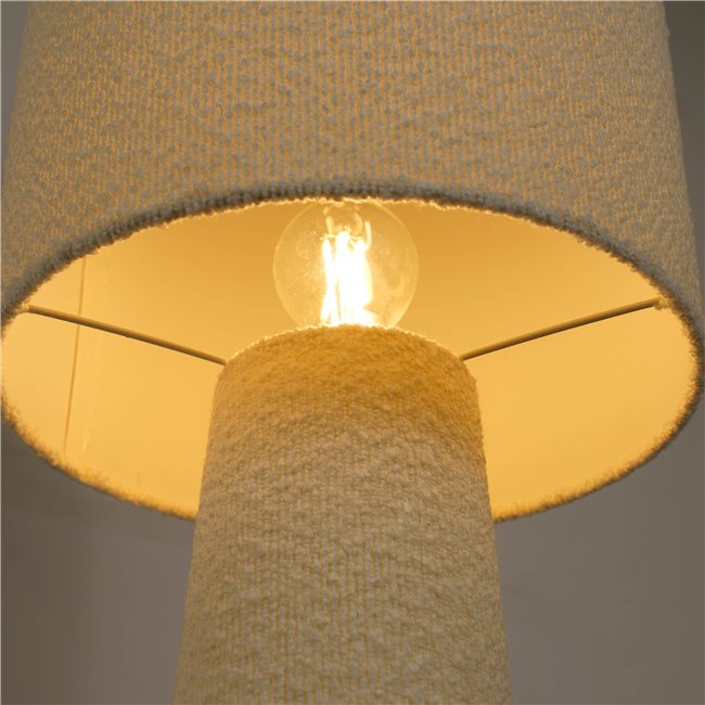 Торшер Solal, кремового цвета, H124cm, D28cm, E27x2 25W(MAX)