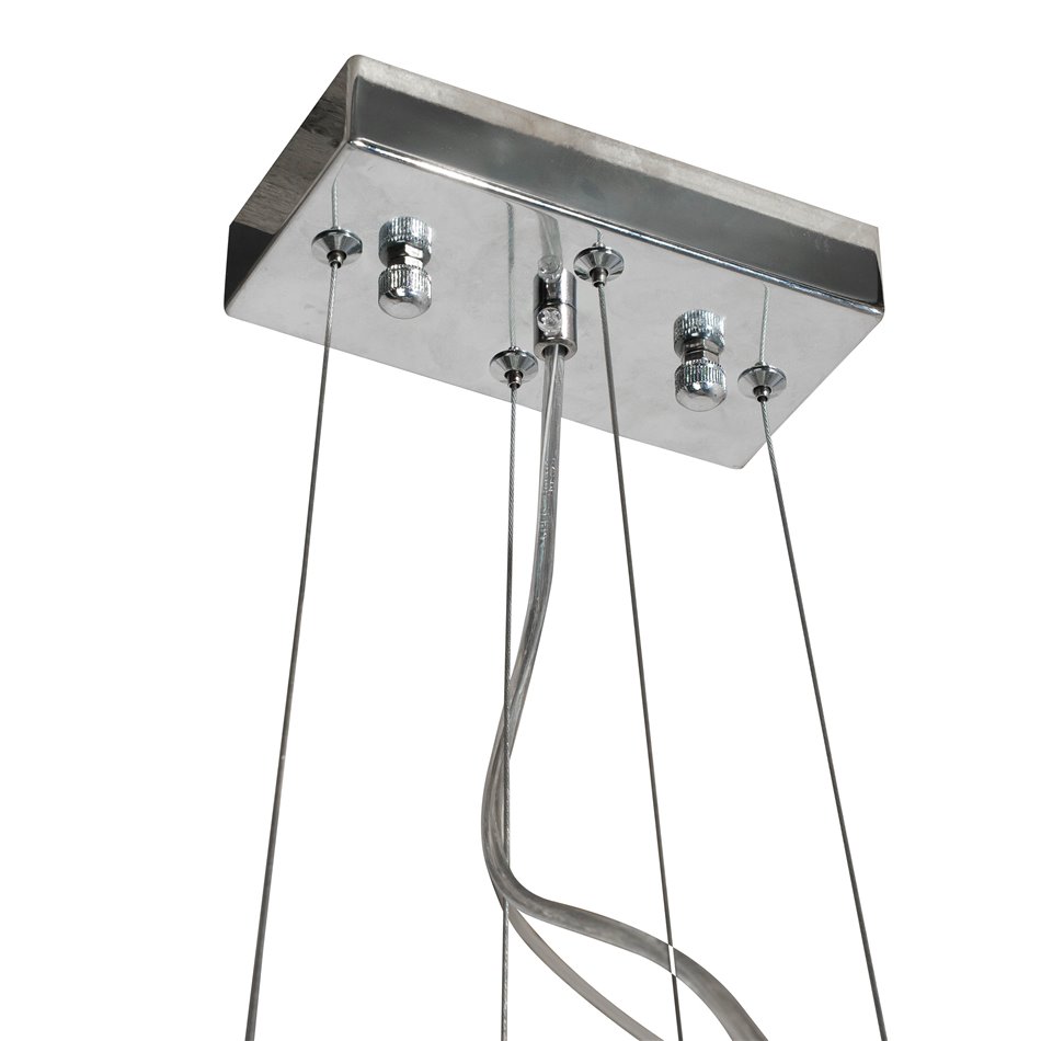 Подвесной светильник Igate S, прозрачный/хром, 40x20cm, E14x4 40W(MAX)