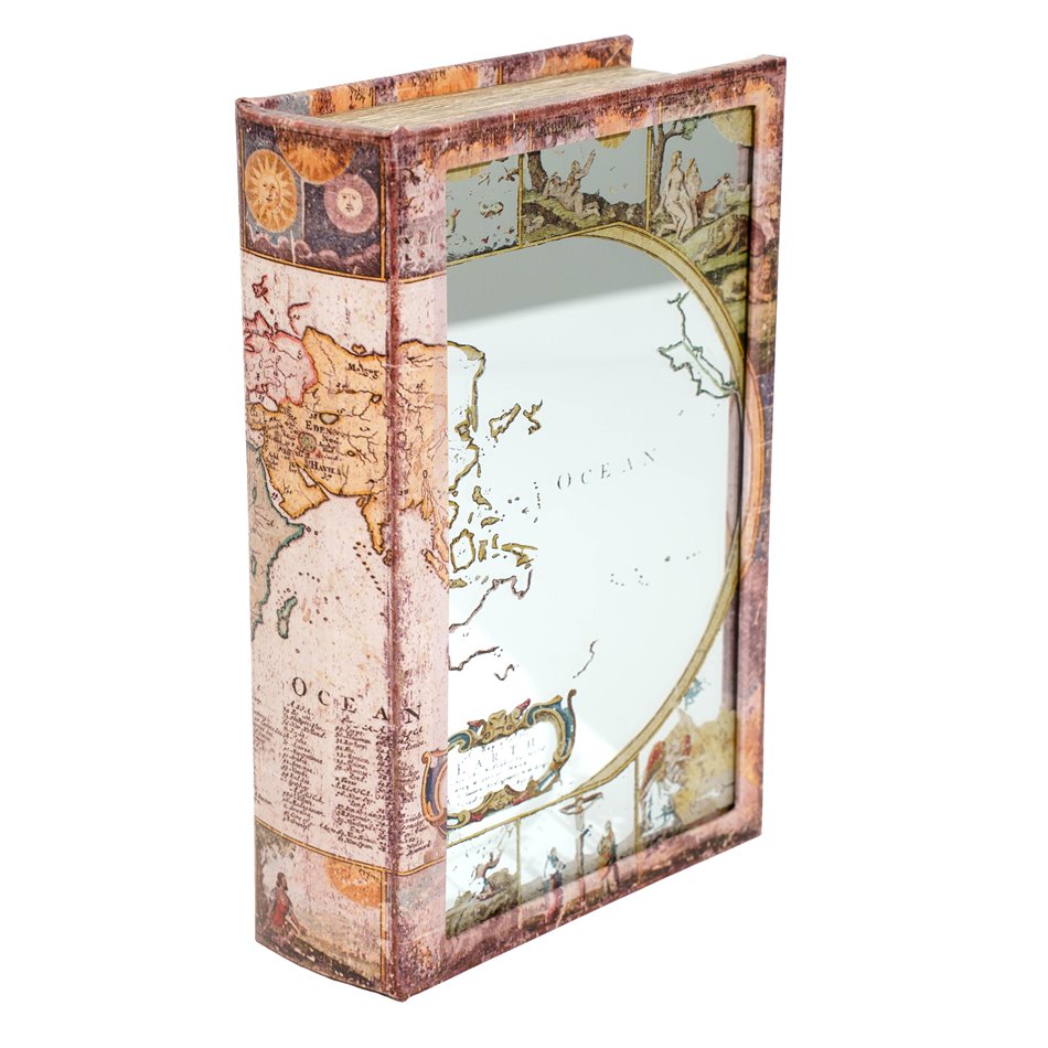 Book box Antique World, 27x18x7cm