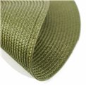 Placemat Braid olive green, D38cm