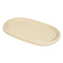 Tray Oleya, beige, 22.6x12.7cm H1.9cm