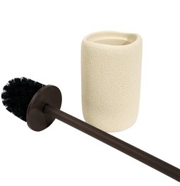 Щетка для туалета Oleya beige, H41.5cm, D10.1cm