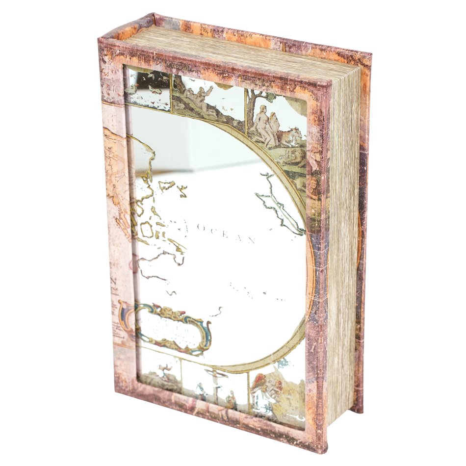 Book box Antique World, 27x18x7cm