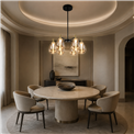 Подвесной светильник Rigonda amber C6, H120x60x60cm, LED 32.4W, 3000K, 3108lm