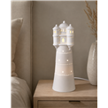 Table lamp Lighthouse, white, H35cm, D12cm, E14 20W(MAX)