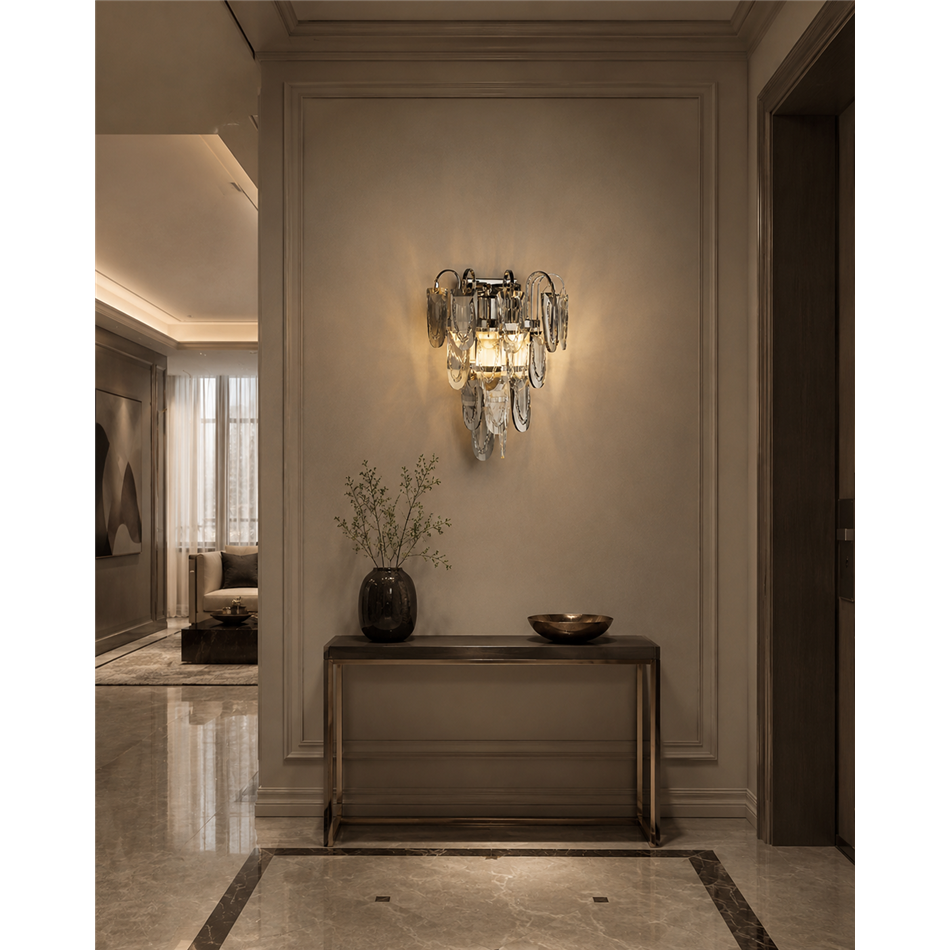 Wall Lamp Seaton,  D23xH25cm, E14x2 40W(MAX)