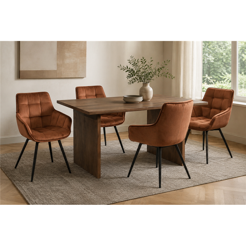 Chair Sally, H87x57x61cm, seat height 48cm