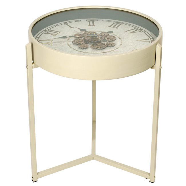 Столик с часами Kidwelly II, D49cm H54cm