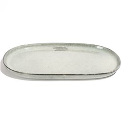 Plate Terre, ceramic, 30x18cm H2cm