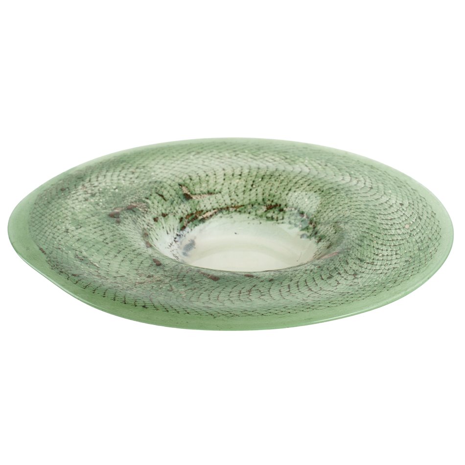Декоративное блюдо Deskati, glass, H8cm, D40cm