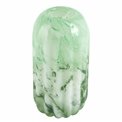 Vase Dalvik S, green, glass, H24cm, D14cm