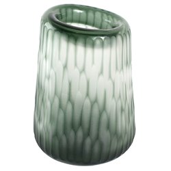 Vase Dijon S, grenn, glass, H28cm, D19.5cm