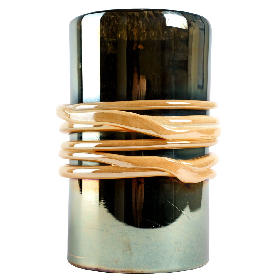 Vase Detva S, glass, H20cm, D15cm