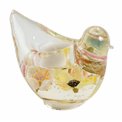 Tealight holder Bird Mathilda, glass, H7x6.5x13cm
