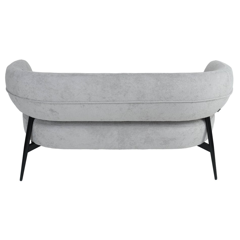Armchair Davor 2 seaters, 3 grey, H73x145x71cm