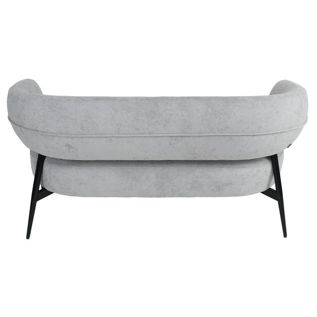 Armchair Davor 2 seaters, 3 grey, H73x145x71cm