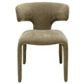 Dining chair Tobi, green, H77x58x57cm, seat height 47cm