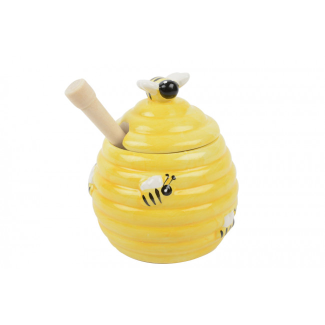 Honey Pot "Bee", H11x9.50x9.5cm