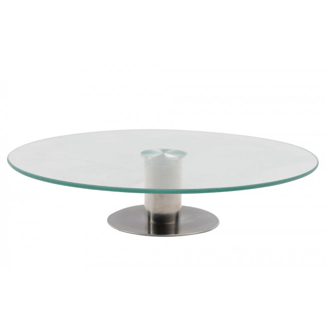 Glass Cake Stand, D30cm