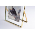 Photo frame, golden, for 15x10cm photo