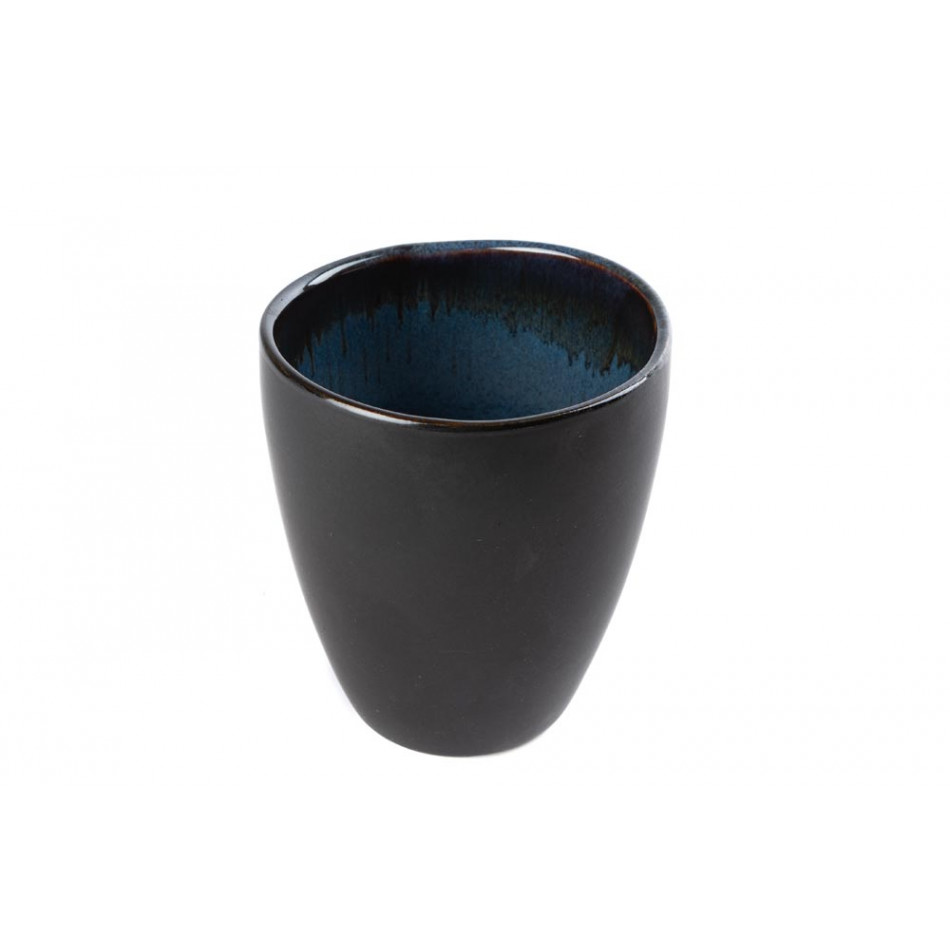 Mug RG, dark blue, D8x9.5cm, 300ml