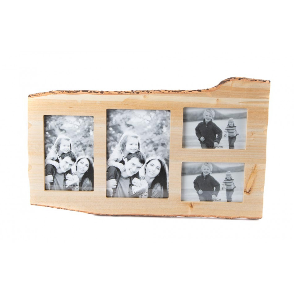 Photo frame Family birch, 10x15cm, 13x18cm, 2x 8.5x12.5cm